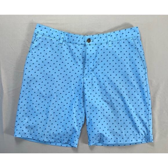 Adidas Golf Ultimate 365 Lightweight Flex Waist All Over Print Shorts. 36, MINT! - Picture 1 of 5